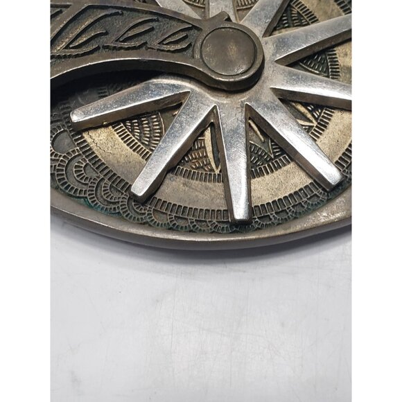 Award Design Medals Inc The Californian Vaquero Spinning Spur Belt Buckle - Picture 4 of 7